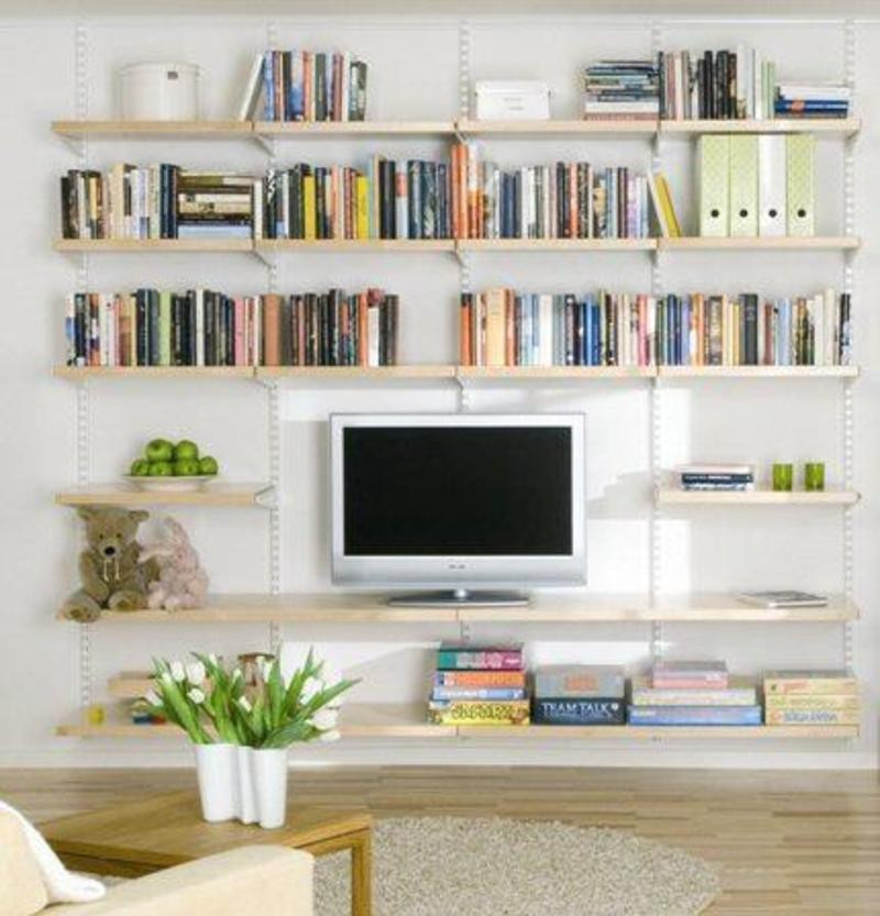 Shelves For Living Room Modern
 Decorate A Modern Living Room Shelf In You Living Room