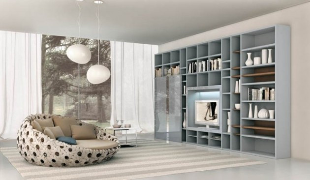 Shelves For Living Room Modern
 15 Fascinating Modern Living Room Shelves for Any