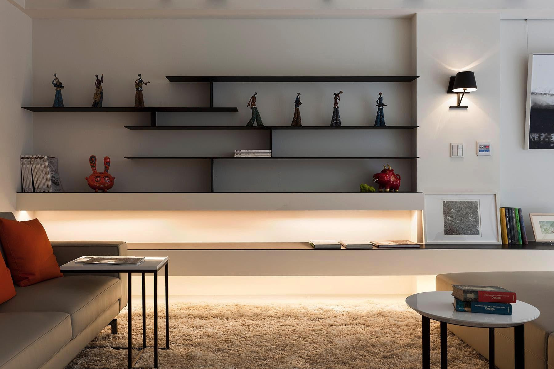 Shelves For Living Room Modern
 Be Creative with Modern Wall Shelves