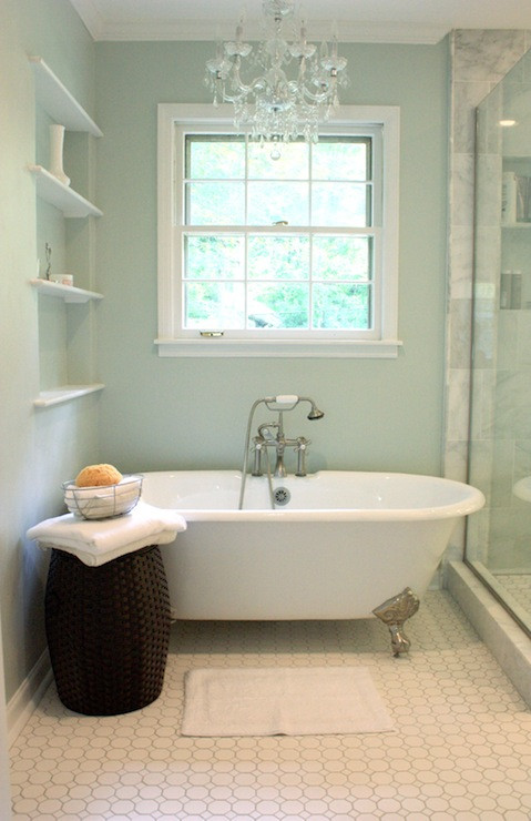 Sherwin Williams Bathroom Colors
 Soothing Paint Colors for Bathrooms Transitional