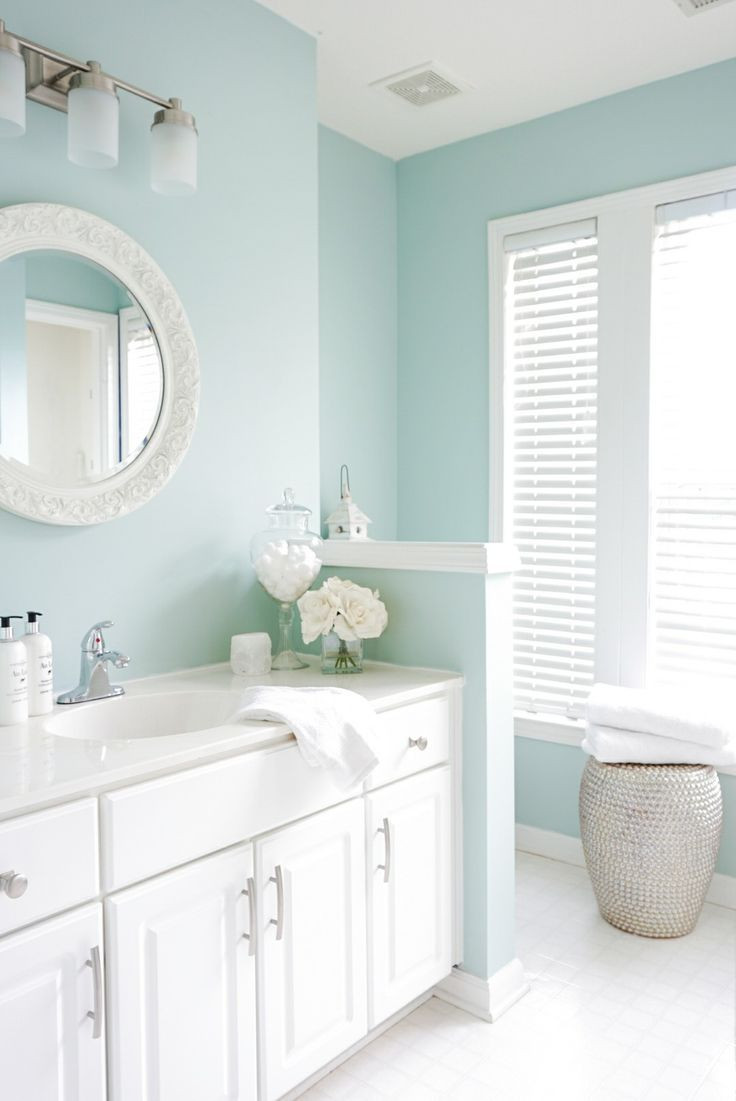 Sherwin Williams Bathroom Colors
 Sherwin Williams Rainwashed I want to use this color for