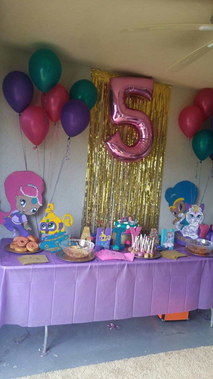 Shimmer And Shine Birthday Party Ideas
 Shimmer and Shine Birthday Party