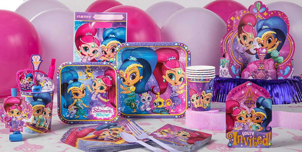 Shimmer And Shine Birthday Party Ideas
 Shimmer and Shine Party Supplies – Shimmer and Shine