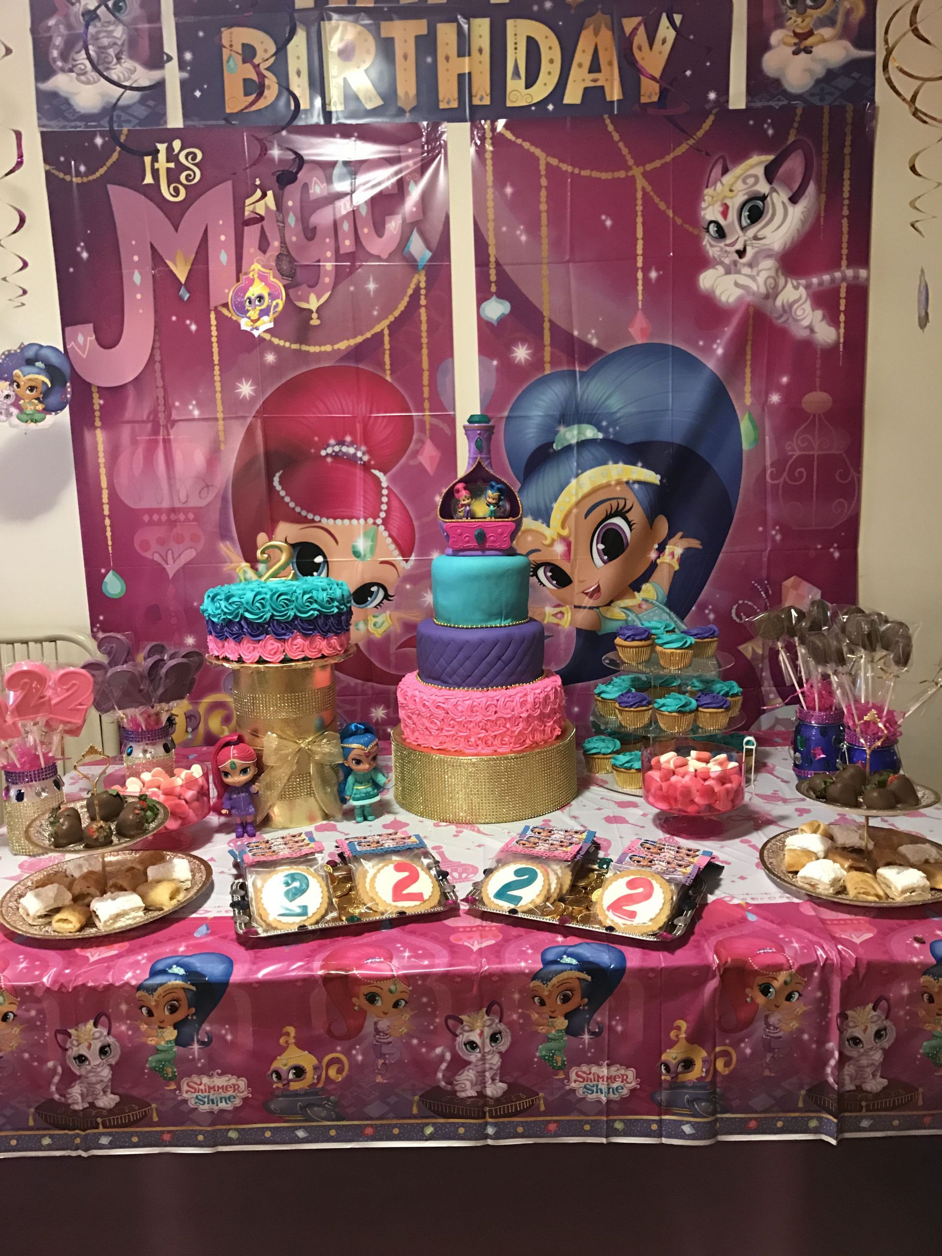 Shimmer And Shine Birthday Party Ideas
 Shimmer & shine Birthday Party