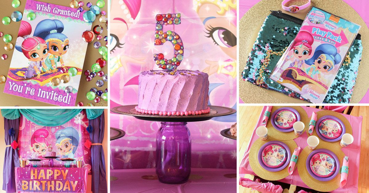 Shimmer And Shine Birthday Party Ideas
 Shimmer and Shine Ideas Shimmer and Shine Kids Party