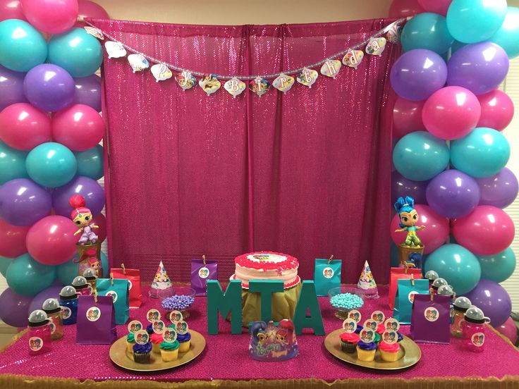 Shimmer And Shine Birthday Party Ideas
 Shimmer and Shine birthday party