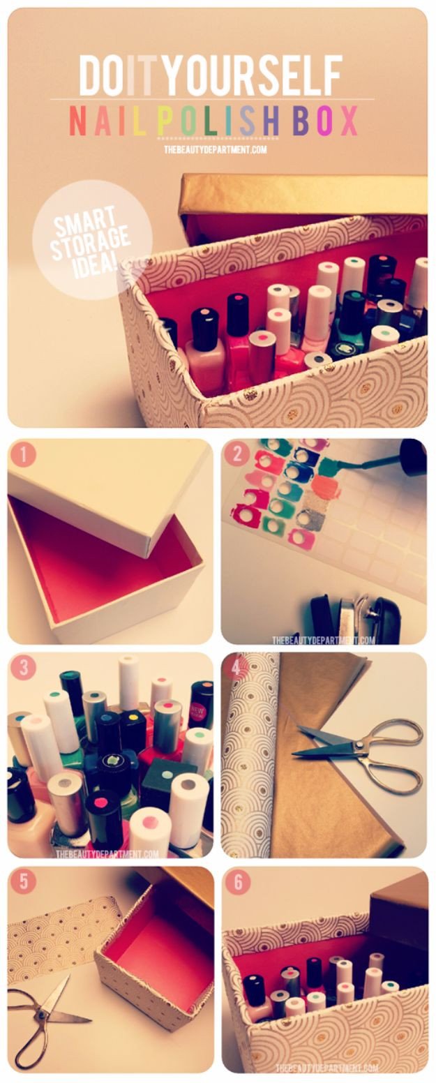 Shoe Box Organizer DIY
 43 Creative DIY Ideas With Old Shoe Boxes