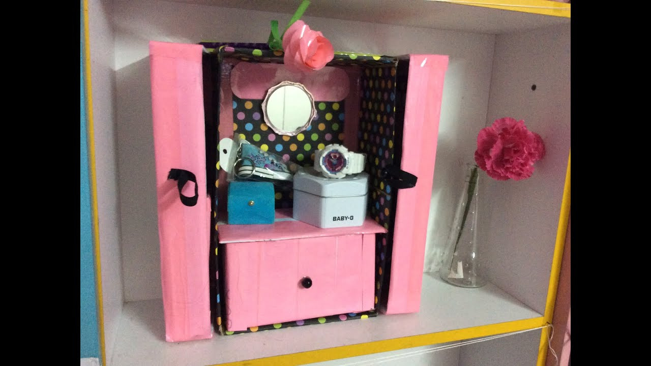 Shoe Box Organizer DIY
 DIY Makeup & Acessories Organizer SHOE BOX & CARTON