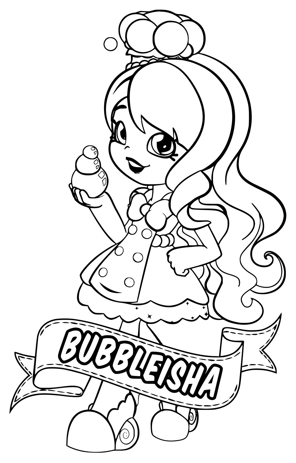 Shopkins Girls Coloring Pages
 Shoppies Coloring Pages SHOPKINS