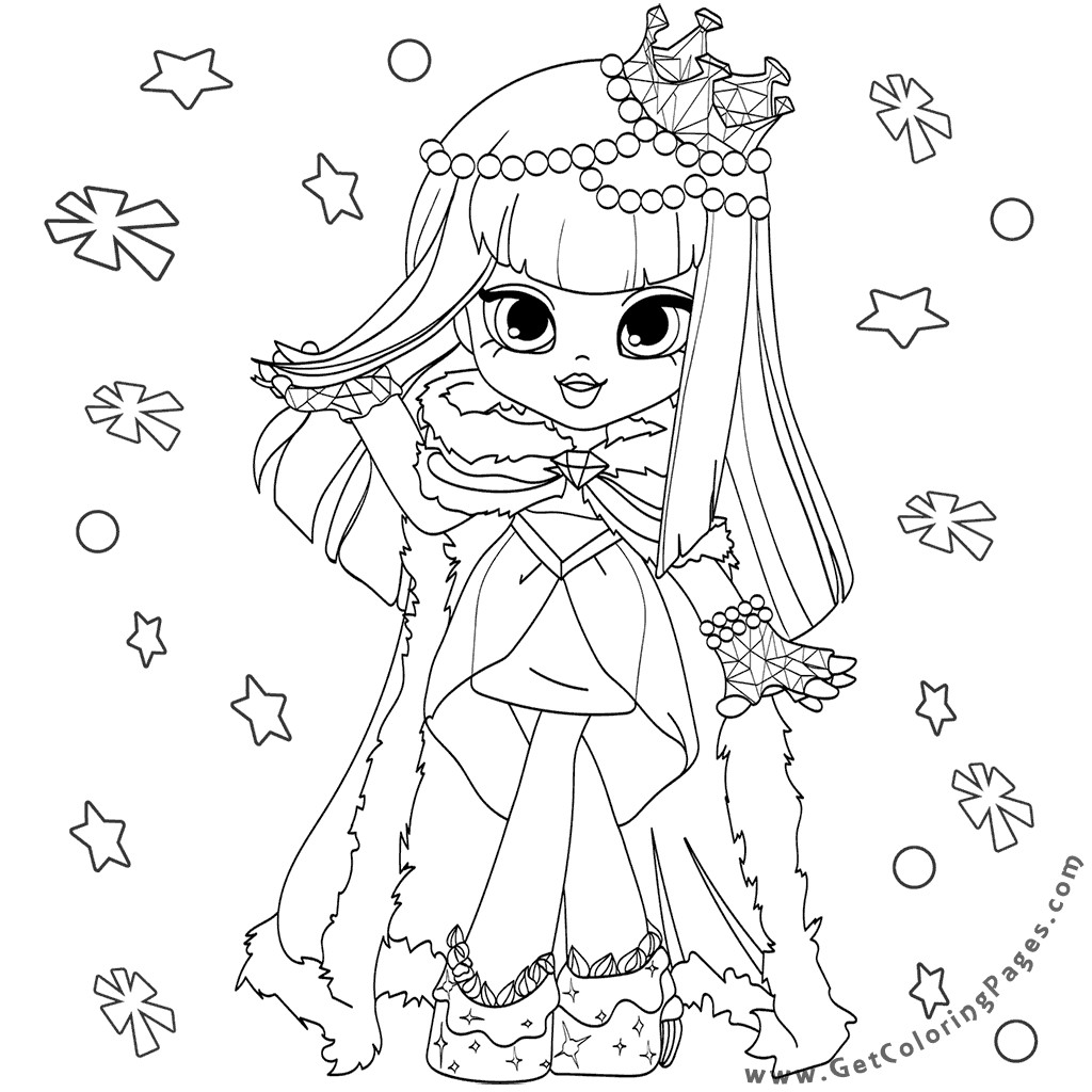 Shopkins Girls Coloring Pages
 Shopkins Shoppies Coloring Pages at GetColorings