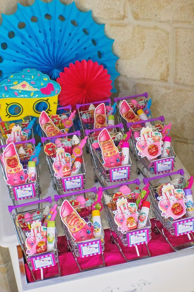 Shopkins Pool Party Ideas
 shopkins birthday party via little wish parties childrens