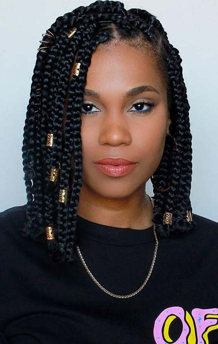 Short Braid Hairstyles
 Short Box Braid Hairstyles Perfect for Warm Weather