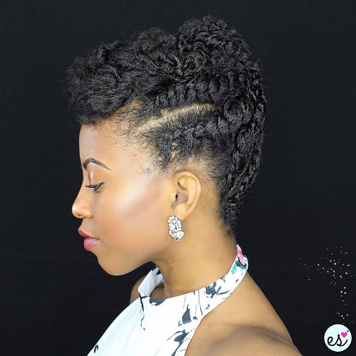 Short Braided Hairstyles For Natural Hair
 75 Most Inspiring Natural Hairstyles for Short Hair in 2019