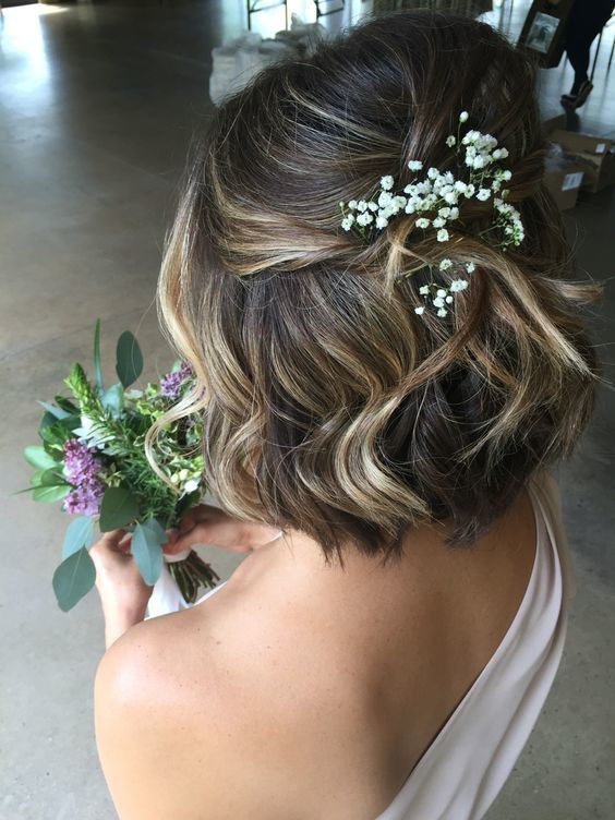 Short Bridesmaid Hairstyles
 Most Beautiful Wedding Hairstyle Ideas For Short Hair
