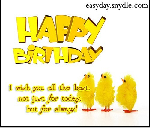 Short Funny Birthday Quotes
 birthday messages Easyday