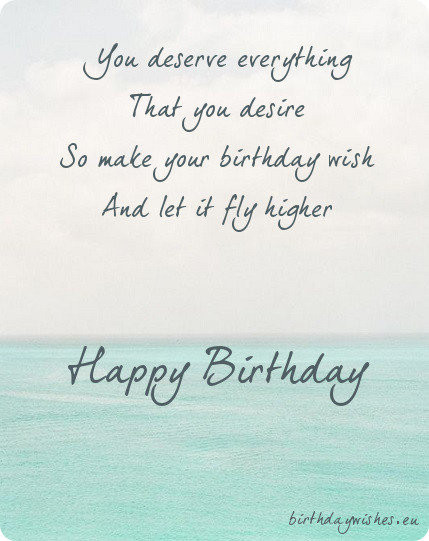 Short Funny Birthday Quotes
 Happy Birthday Poems For Friends