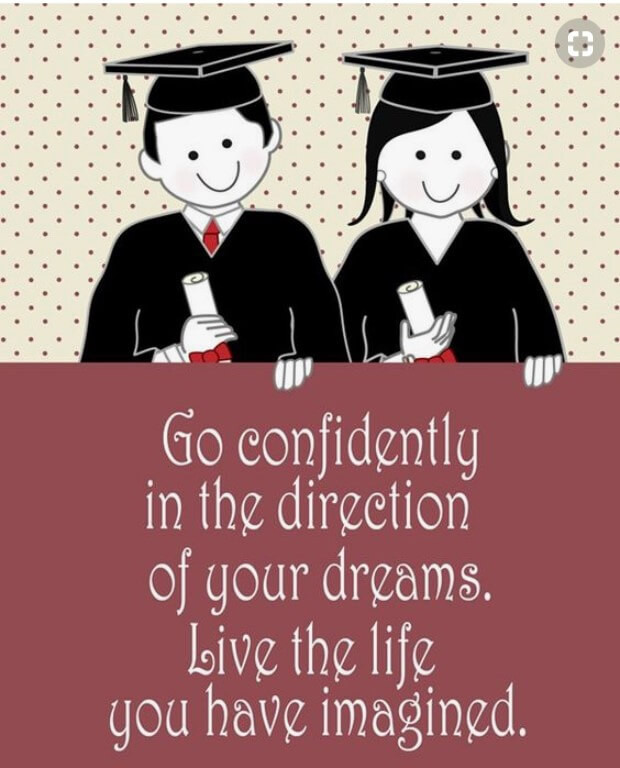 Short Funny Graduation Quotes
 Short Inspirational Quotes for Graduates from Parents