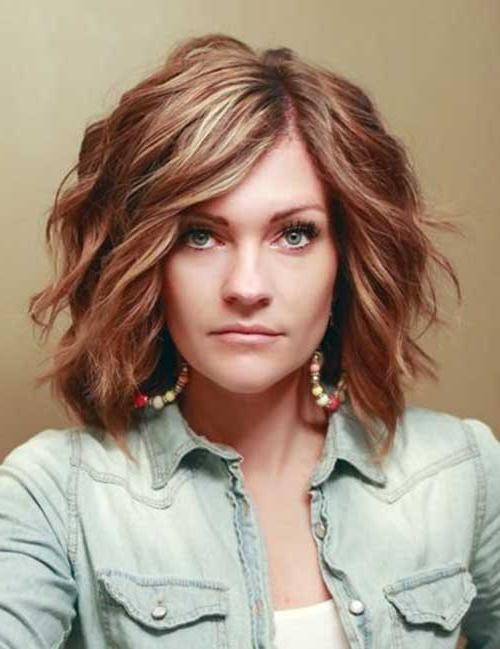 Short Haircuts For Thick Wavy Hair
 15 Best Ideas of Medium Short Haircuts For Thick Wavy Hair