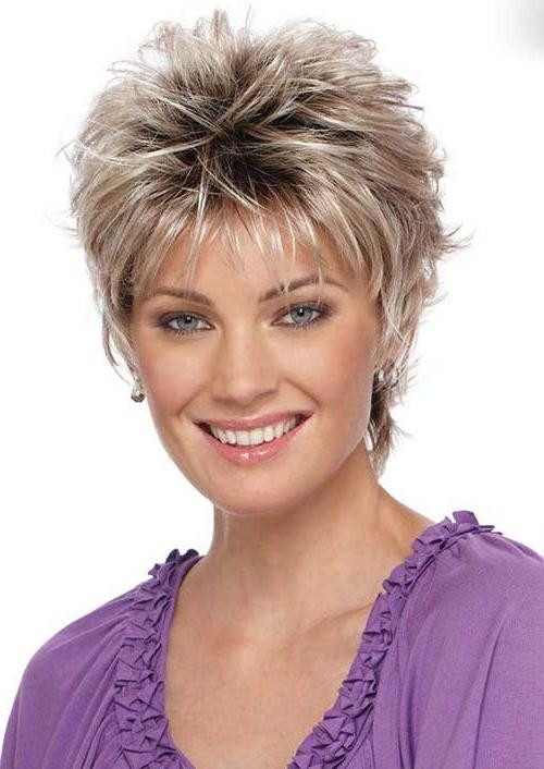 Short Hairstyles For Fine Hair Over 40
 15 Ideas of Short Hairstyles For Fine Hair Over 40