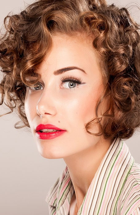 Short Hairstyles For Wavy Hair
 30 Easy Hairstyles for Short Curly Hair The Trend Spotter