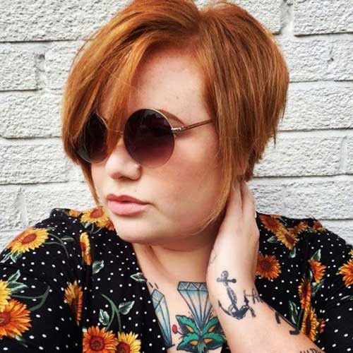 Short Hairstyles For Women With Fat Faces
 25 Pretty Short Haircuts for Chubby Round Face