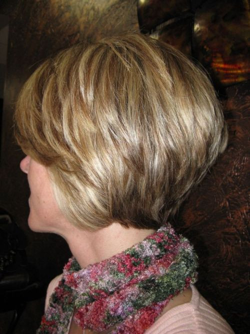 Short Layered Bob Hairstyles For Thick Hair
 30 Popular Stacked A line Bob Hairstyles for Women