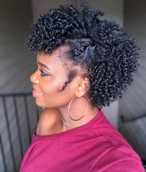 Short Natural Curly Hairstyles 2020
 75 Most Inspiring Natural Hairstyles for Short Hair in 2020