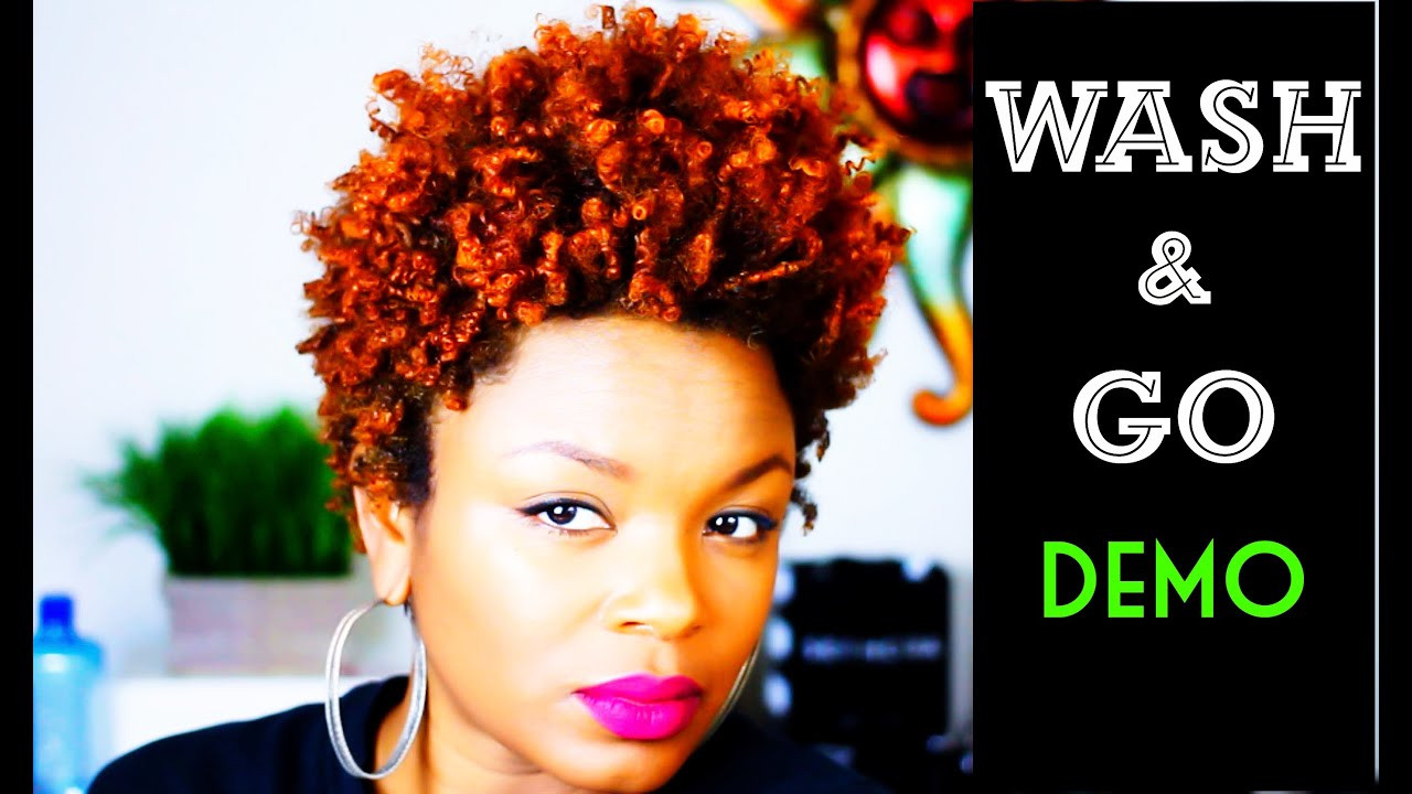 Short Natural Hairstyles Youtube
 EASY "WASH & BLOW" ROUTINE
