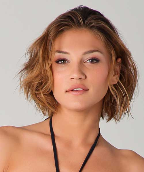 Short Wavy Hairstyles For Round Faces
 20 Super Short Wavy Hairstyles