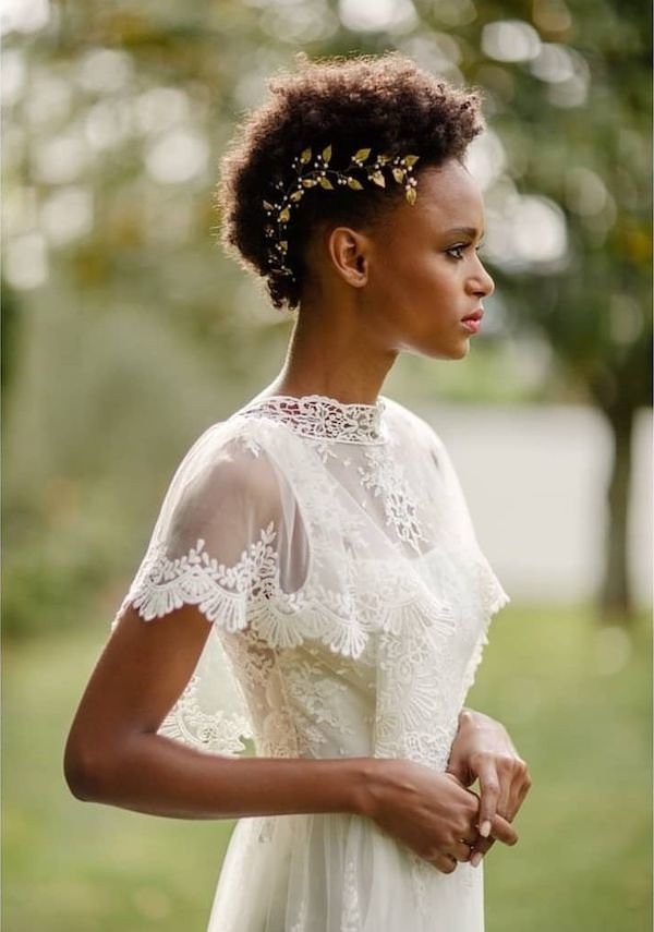 Short Wedding Hairstyles For Black Brides
 47 Wedding Hairstyles for Black Women To Drool Over 2018