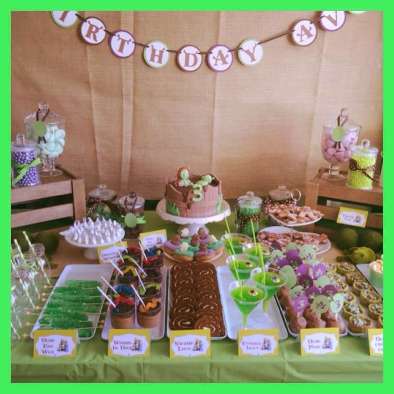 Shrek Birthday Party
 Shrek Birthday Party Ideas 2 of 5