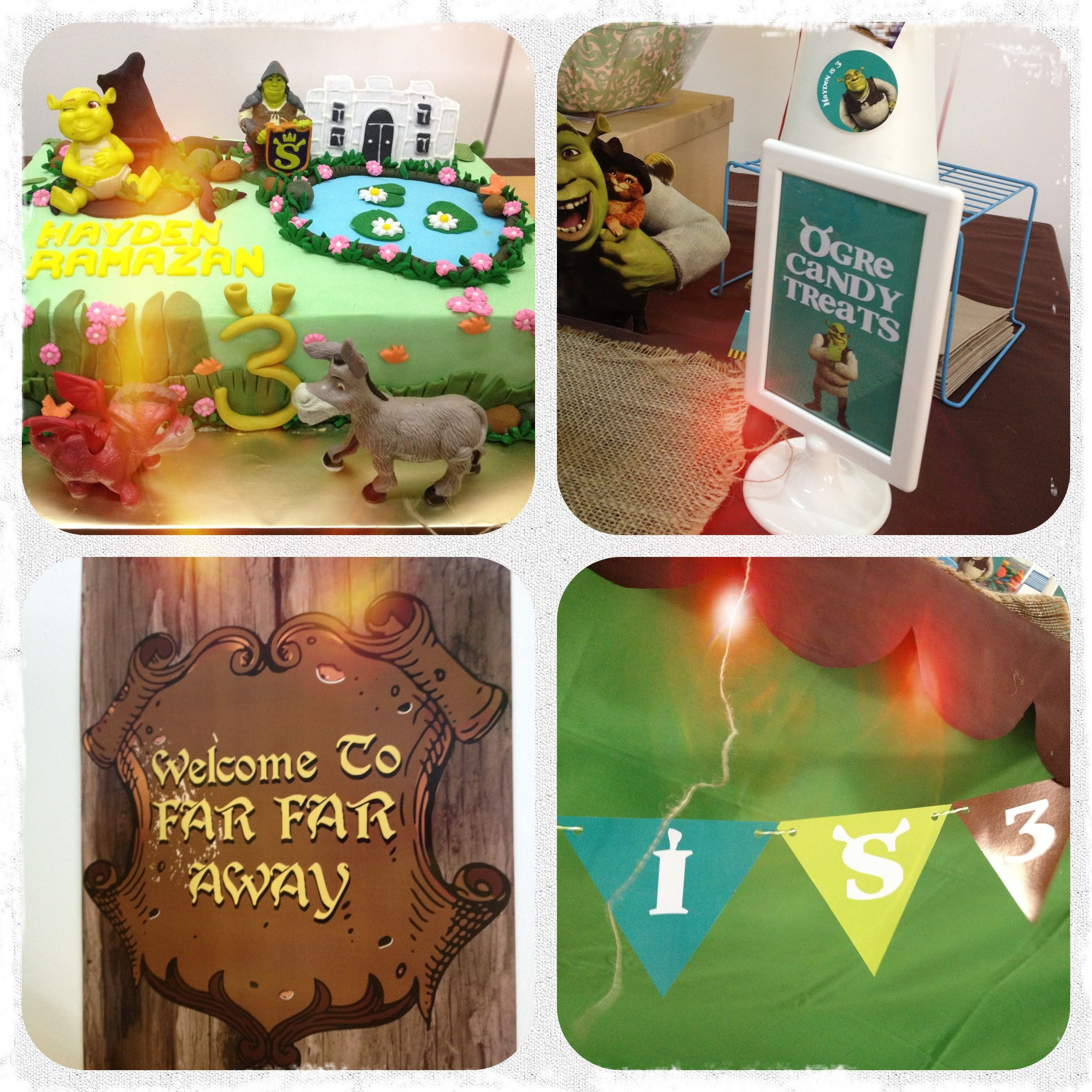 Shrek Party Favors : Shrek Party Favours Rings Loot Bag Themed Birthday