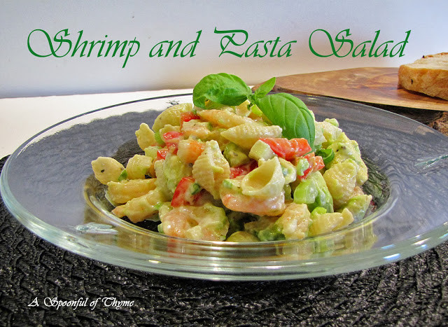 Shrimp Pasta Salad Italian Dressing
 A Spoonful of Thyme Shrimp and Pasta Salad