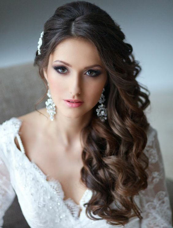 Side Swept Hairstyle For Wedding
 Side Swept Wedding Hairstyles
