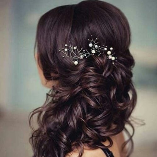Side Swept Hairstyle For Wedding
 50 Unfor table Wedding Hairstyles for Long Hair