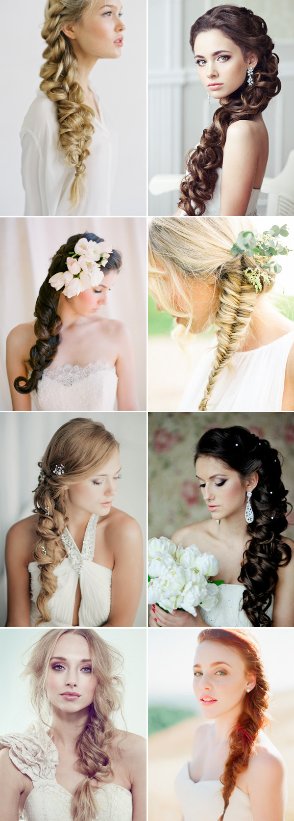 Side Swept Wedding Hairstyle
 42 Steal Worthy Wedding Hairstyles for Long Hair