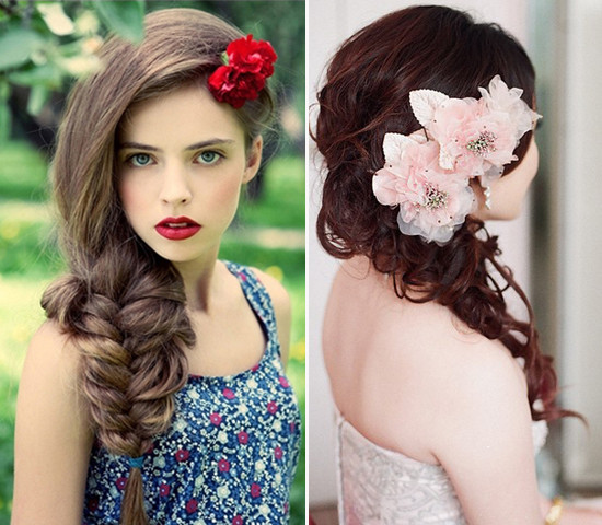 Side Swept Wedding Hairstyle
 Wedding Hairstyle Inspiration for 2013
