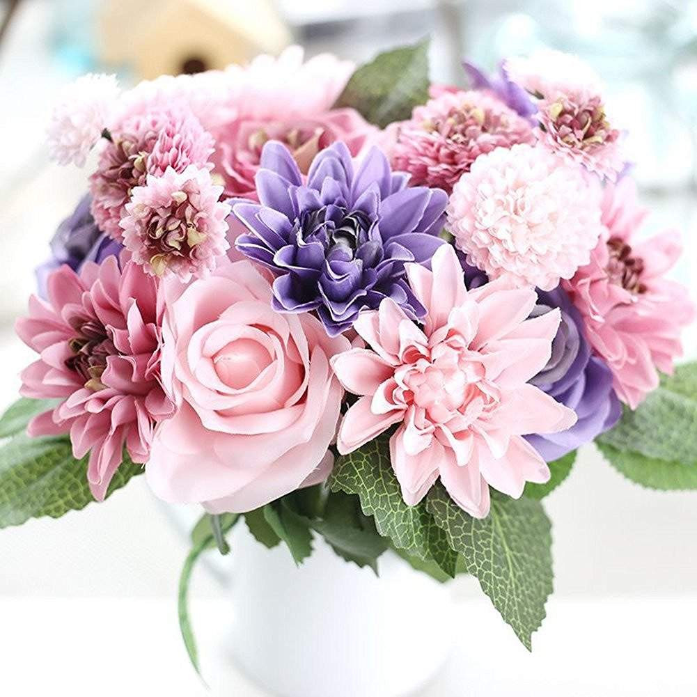 Silk Wedding Flowers Cheap
 Top 20 Best Artificial Wedding Centerpieces & Bouquets