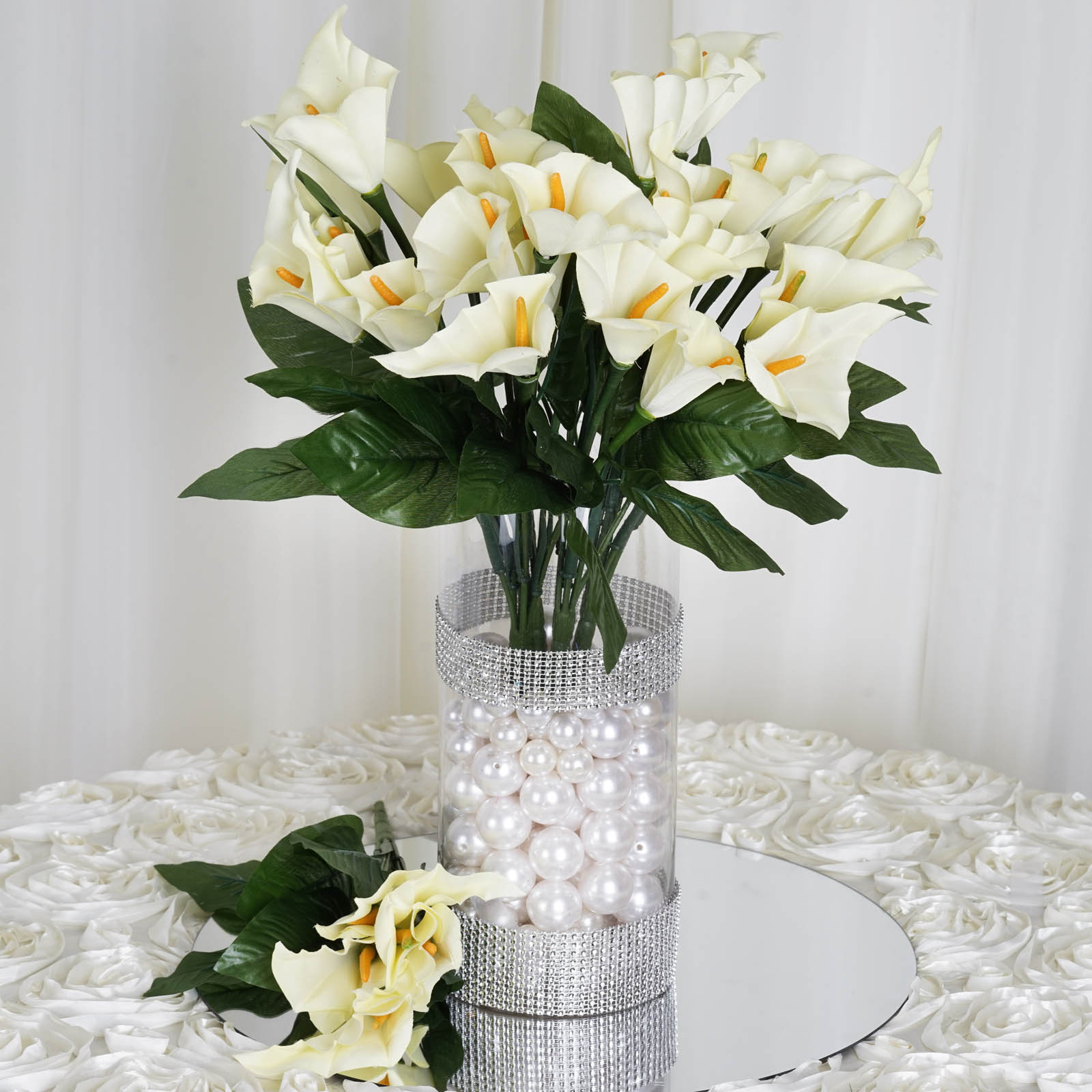 Silk Wedding Flowers Cheap
 84 Silk Calla Lily Flowers for Wedding Bouquets