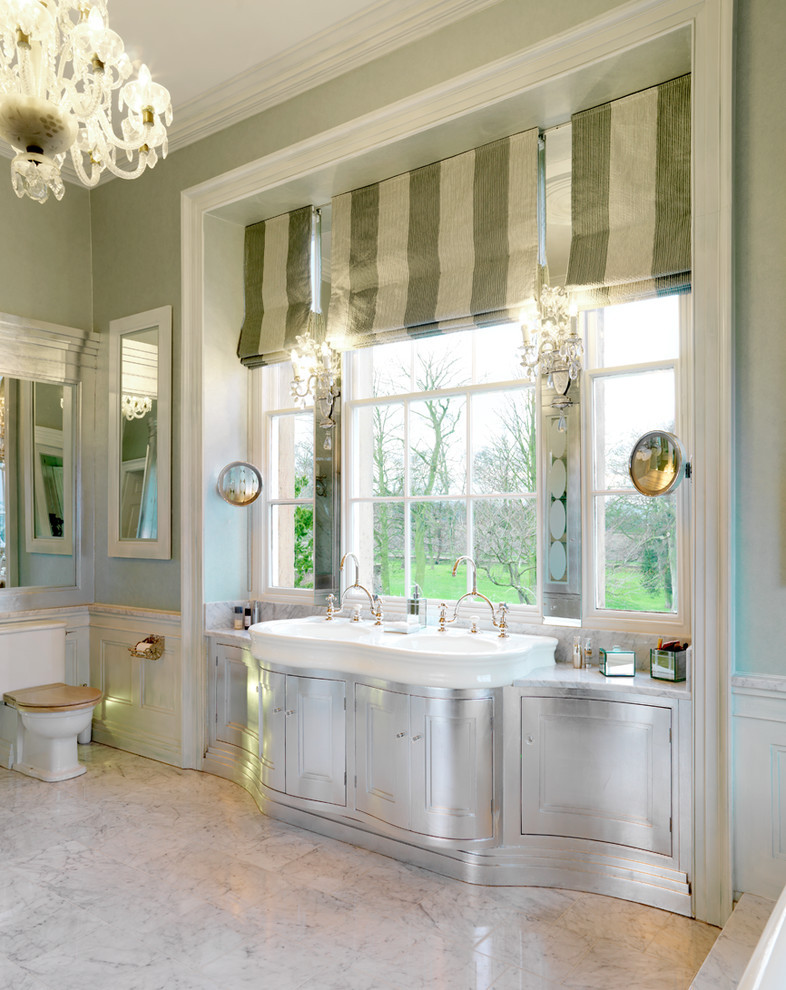 Silver Bathroom Decor
 Hot for 2016 Decorating Your Bathroom in Silver Hues