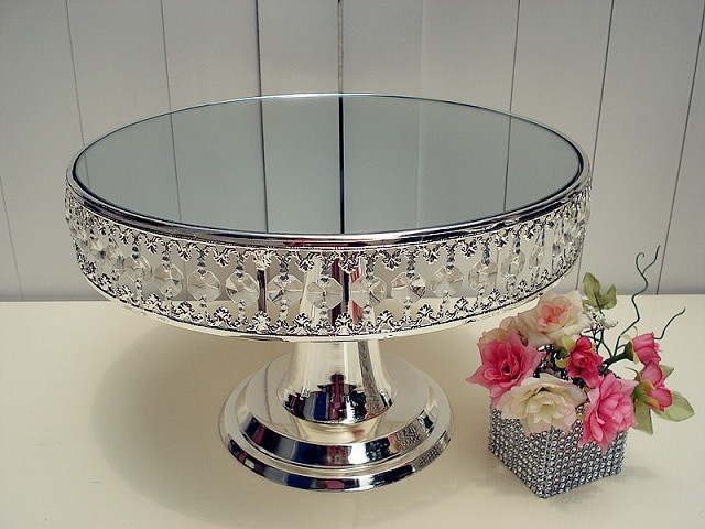 Silver Wedding Cake Stand
 Aliexpress Buy 3011 Silver plated crystal senior