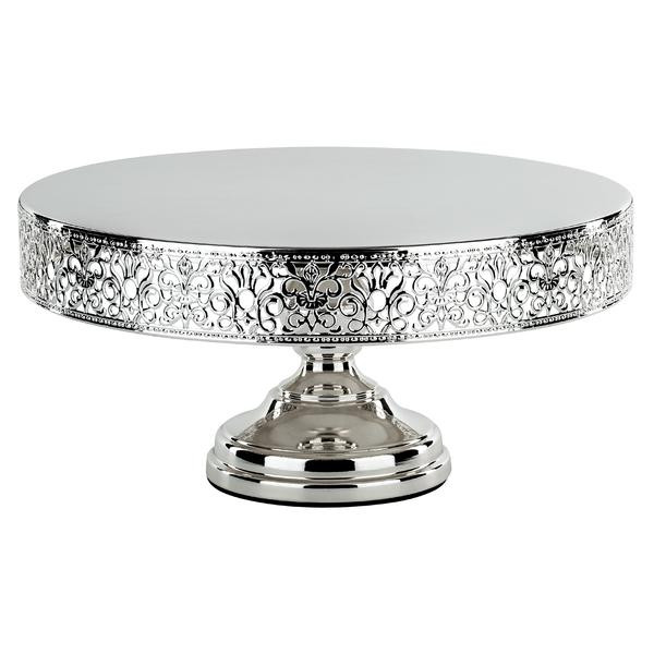 Silver Wedding Cake Stand
 14 Inch Silver Plated Wedding Cake Stand