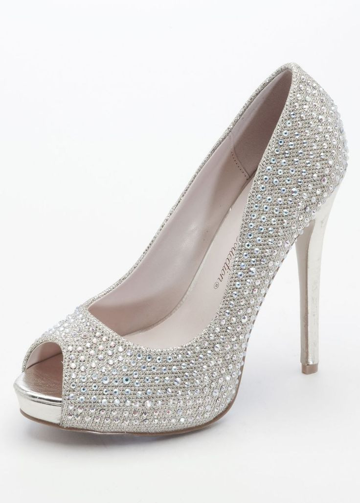 Silver Wedding Shoes For Bridesmaids
 Best 25 Silver bridesmaid shoes ideas only on Pinterest