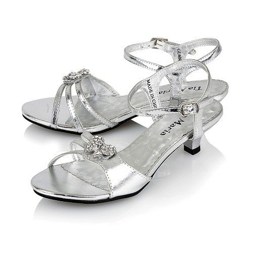 Silver Wedding Shoes Low Heel
 Silver Wedding Shoes Low Heel