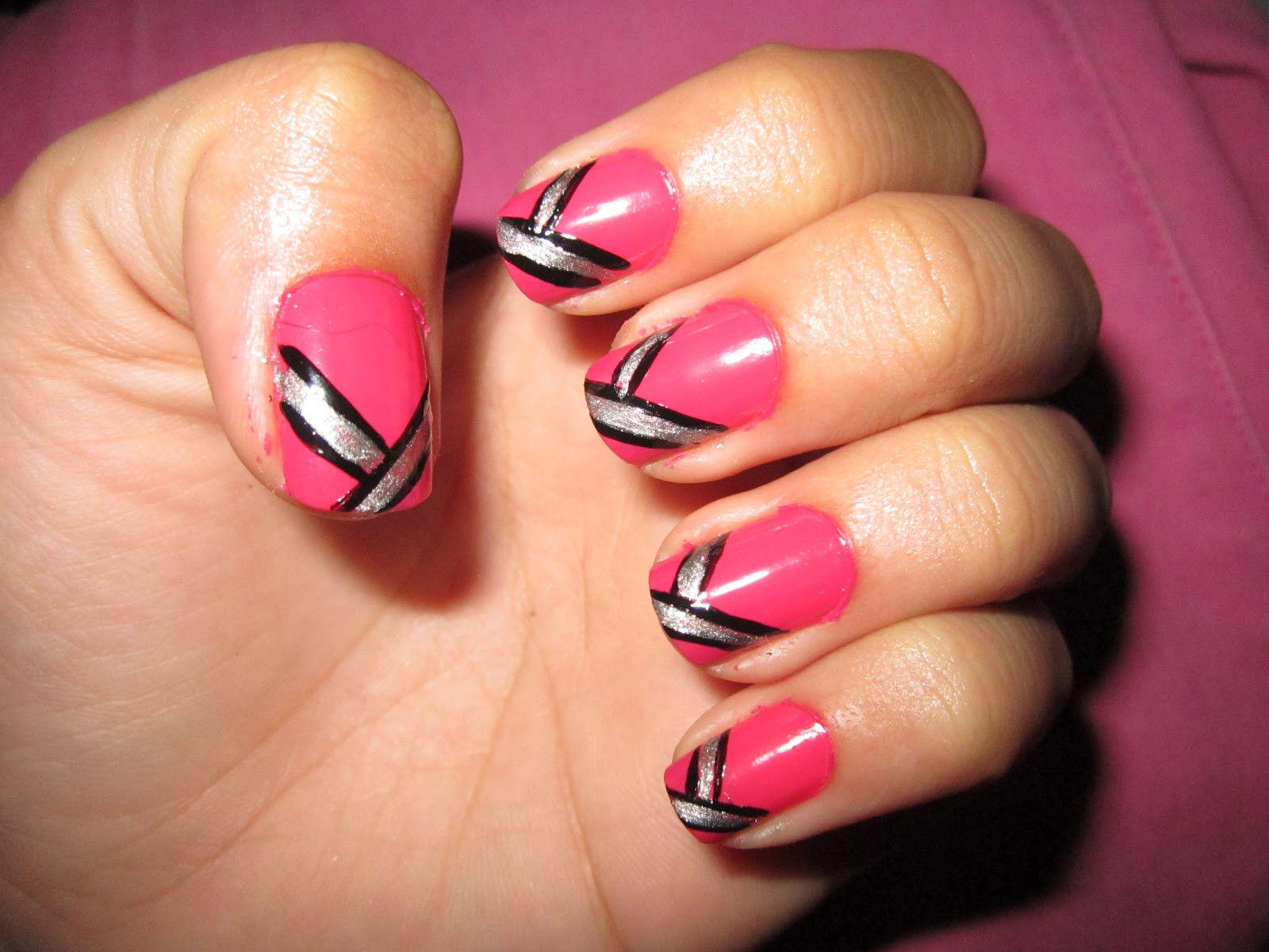 Simple And Easy Nail Designs
 Steph G My recent nail art