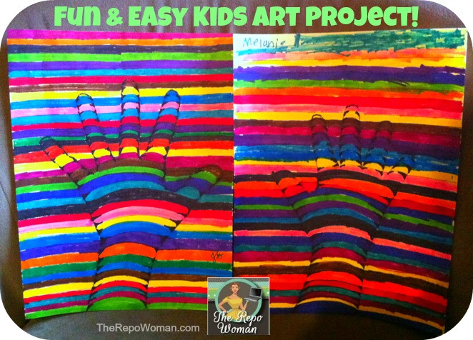 Simple Art For Kids
 Teaching Kids Art Fun & Easy Project to do