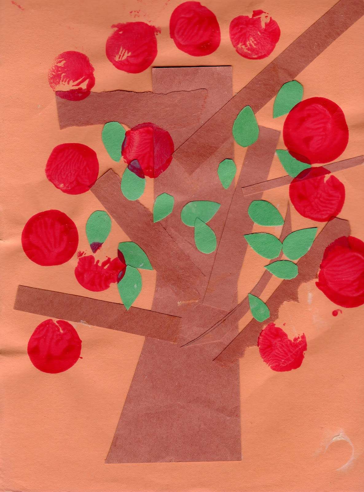Simple Art Projects For Preschool
 Preschool Crafts for Kids Easy Apple Tree Paper Craft