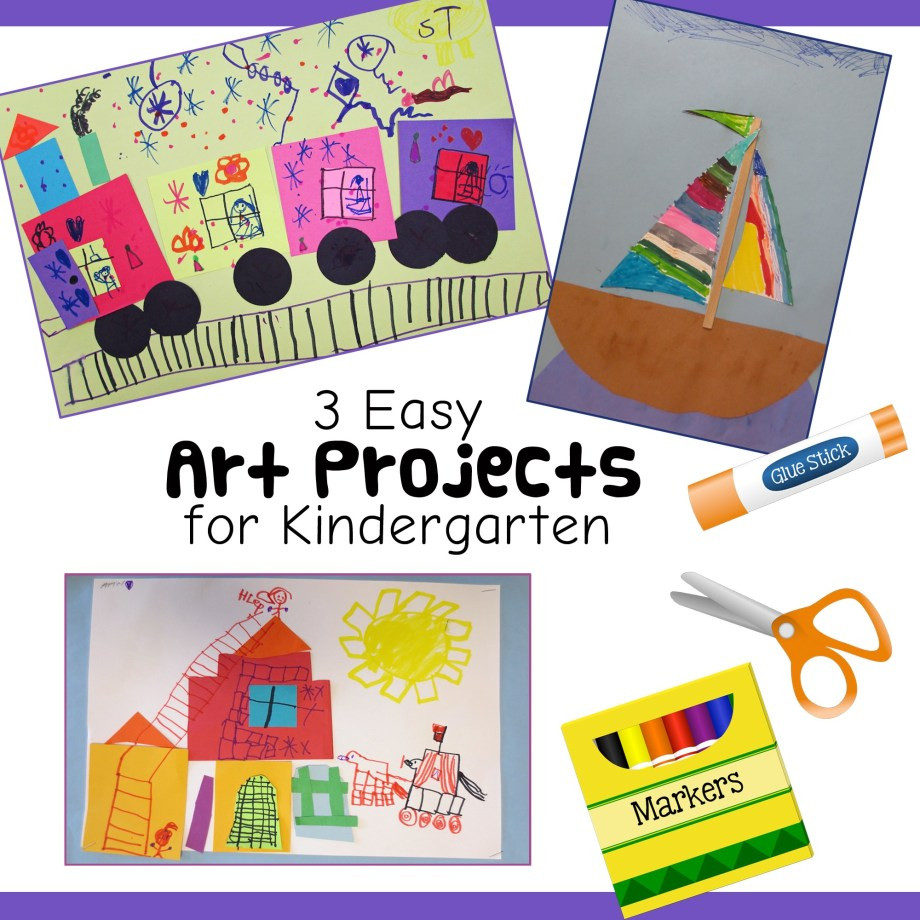 Simple Art Projects For Preschool
 3 Fun and Easy Kindergarten Art Lessons – Art is Basic