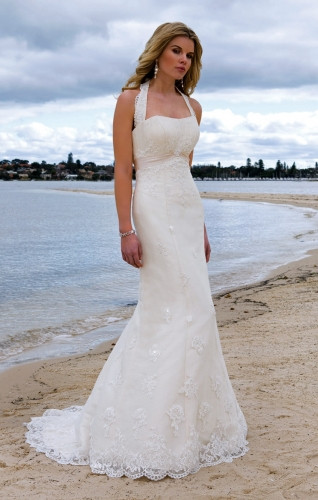 Simple Beach Wedding
 25 Beautiful Beach Wedding Dresses – The WoW Style