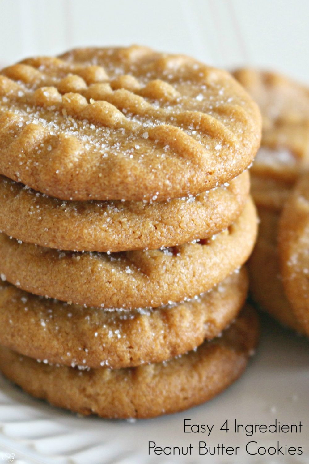 Simple Butter Cookies
 The Easiest Peanut Butter Cookie Recipe EVER